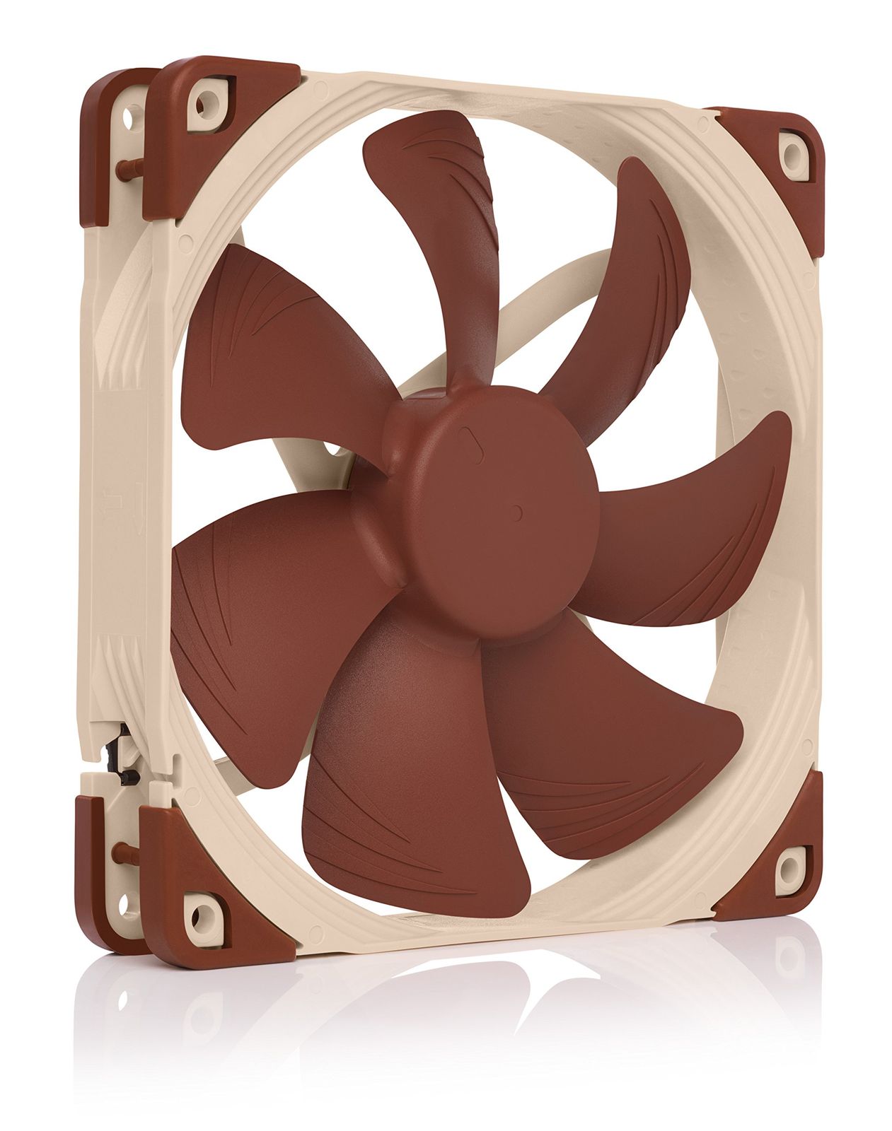 Noctua NF-A14 5V PWM, プレミアム静音 ファン, USBケーブル・4-Pin接続, 5Vバージョン (140mm, ブラウン)