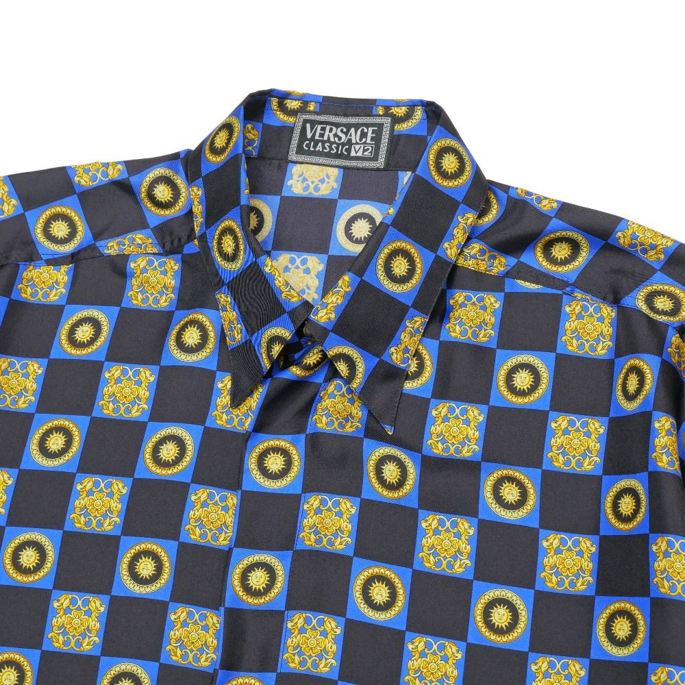 □美品□VERSACE ヴェルサーチ ヴィンテージ VERSACE CLASSIC V2 長袖
