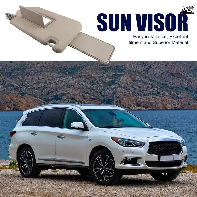 車内サンバイザー 日産パスファインダー R52 2013-2018 インフィニティ QX60 JX35 2013-2017
