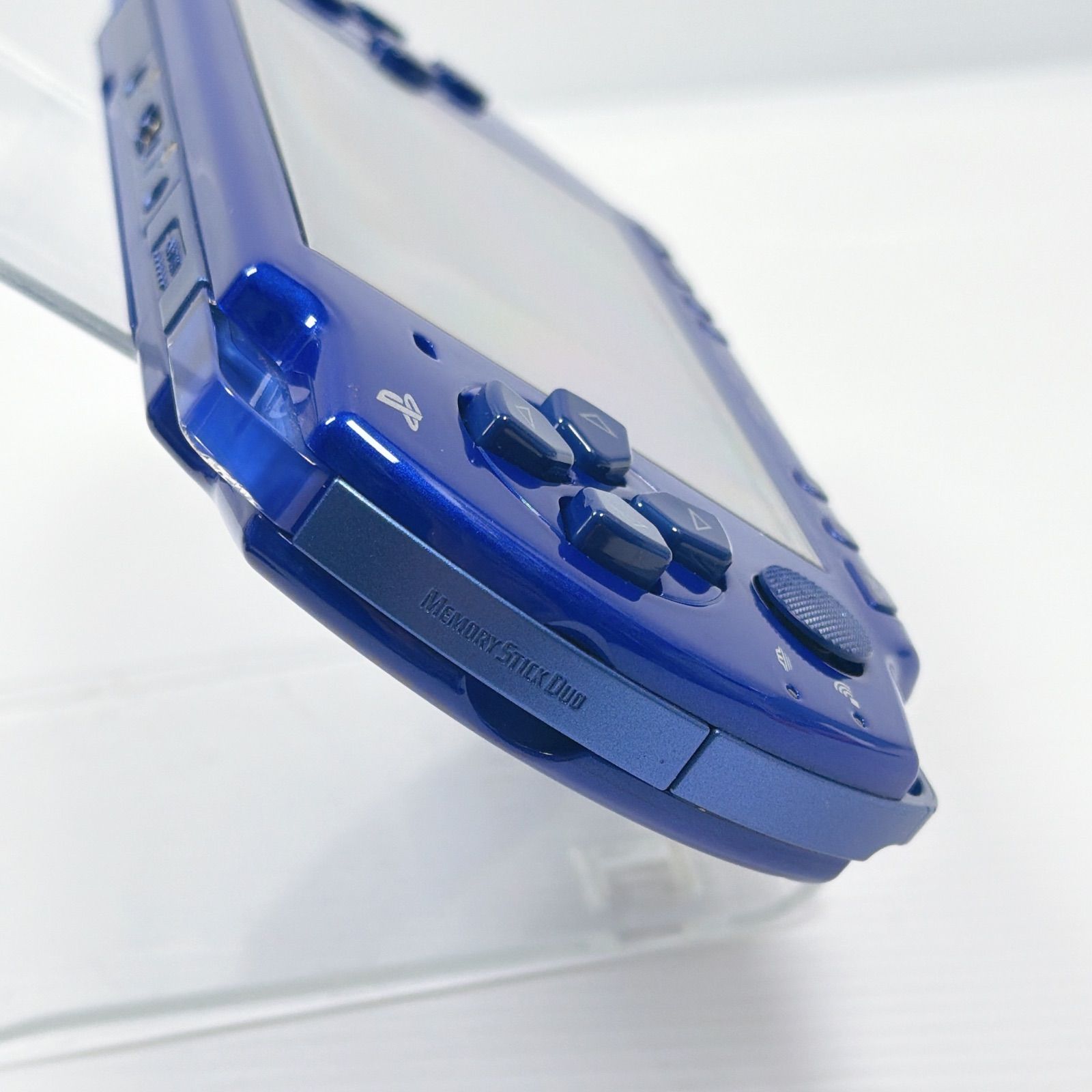 PSP 2000 メタリックブルー 遊べるセット 動作確認済み FW6.60 ソニー プレイステーション ポータブル SONY PlayStation Portable psp 管理番号M1947 PSP 2000 メタリックブルー 遊べるセット 動作確認済み FW6.60 ソニー プレイステーション ポータブル SONY PlayStation Portable psp 管理番号M1947