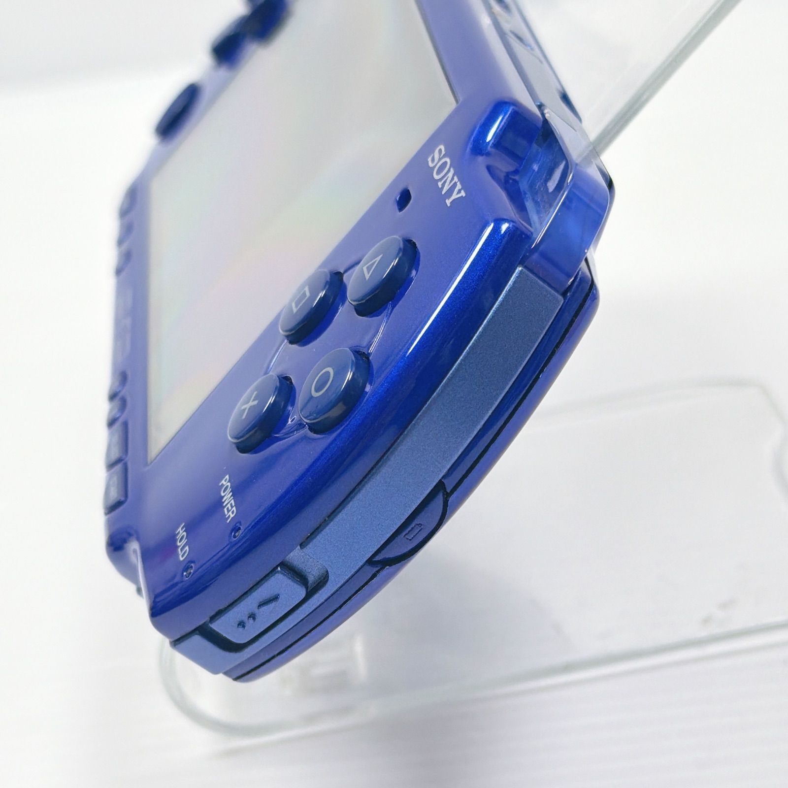 PSP 2000 メタリックブルー 遊べるセット 動作確認済み FW6.60 ソニー プレイステーション ポータブル SONY PlayStation Portable psp 管理番号M1947 PSP 2000 メタリックブルー 遊べるセット 動作確認済み FW6.60 ソニー プレイステーション ポータブル SONY PlayStation Portable psp 管理番号M1947