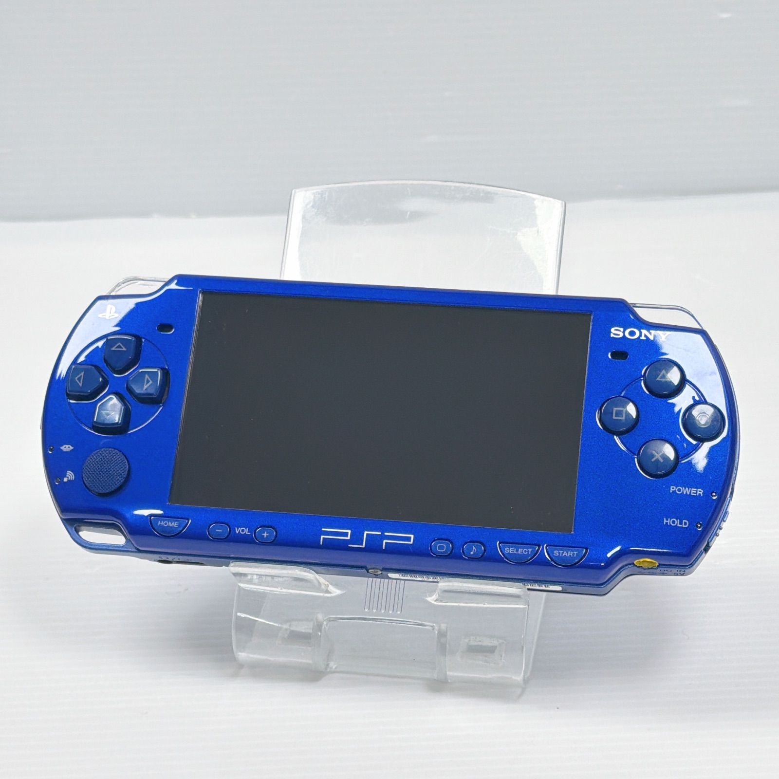 PSP 2000 メタリックブルー 遊べるセット 動作確認済み FW6.60 ソニー プレイステーション ポータブル SONY PlayStation Portable psp 管理番号M1947 PSP 2000 メタリックブルー 遊べるセット 動作確認済み FW6.60 ソニー プレイステーション ポータブル SONY PlayStation Portable psp 管理番号M1947