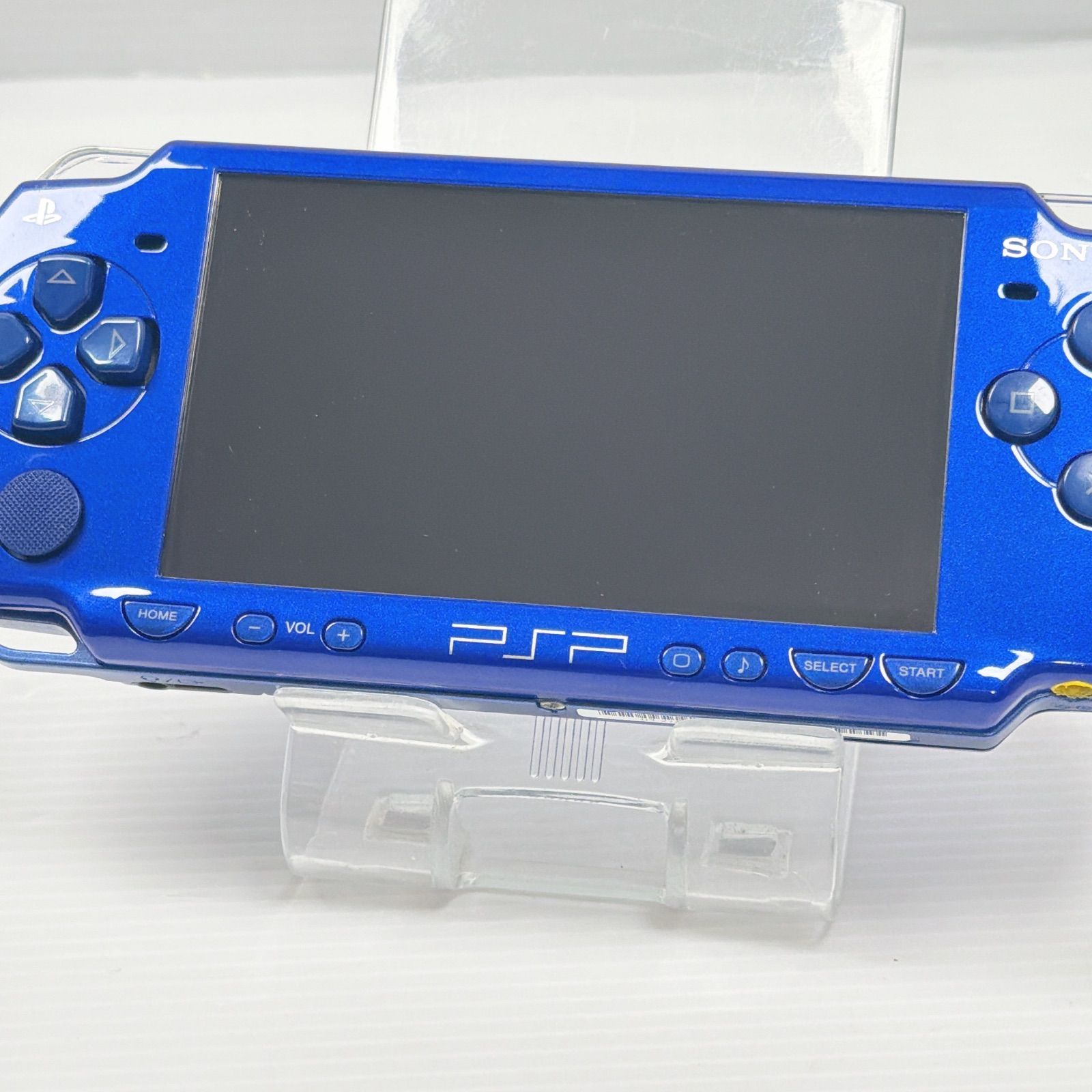 PSP 2000 メタリックブルー 遊べるセット 動作確認済み FW6.60 ソニー プレイステーション ポータブル SONY PlayStation Portable psp 管理番号M1947 PSP 2000 メタリックブルー 遊べるセット 動作確認済み FW6.60 ソニー プレイステーション ポータブル SONY PlayStation Portable psp 管理番号M1947