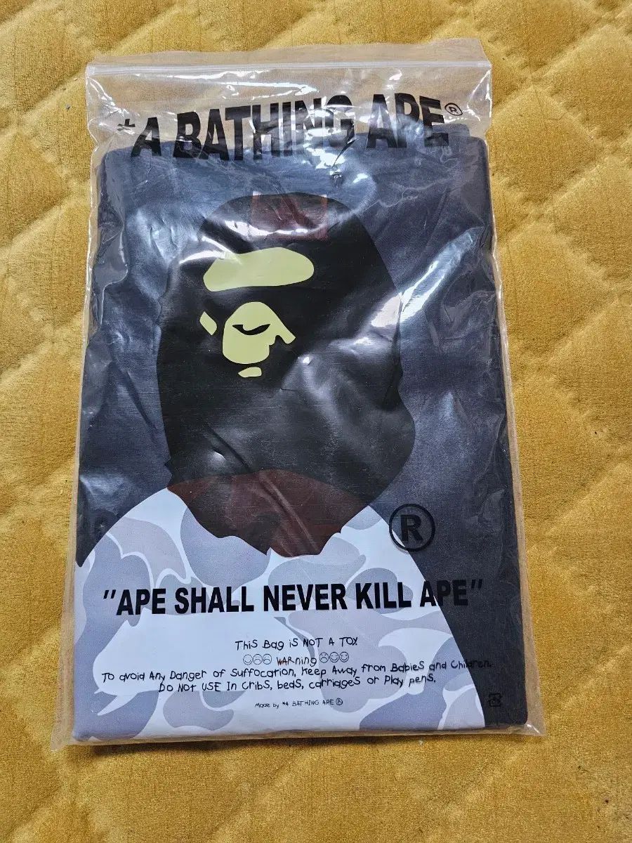 A BATHING APE アベイシングエイプ ブラック 半袖 XL