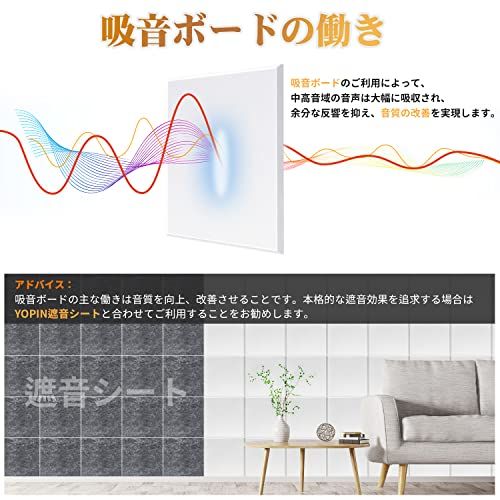 YOPIN 吸音材 200kg/m? 高密度 吸音ボード 吸音対策 室内装飾 楽器 消音 騒音 防音 30cm×30cm 手軽にDIY 難燃 防湿 保温 吸音パネル 虫ピン押しピン付き 24枚★m b24372cc YOPIN 吸音材 200kg/m? 高密度 吸音ボード 吸音対策 室内装飾 楽器 消音 騒音 防音 30cm×30cm 手軽にDIY 難燃 防湿 保温 吸音パネル 虫ピン押しピン付き 24枚★m b24372cc
