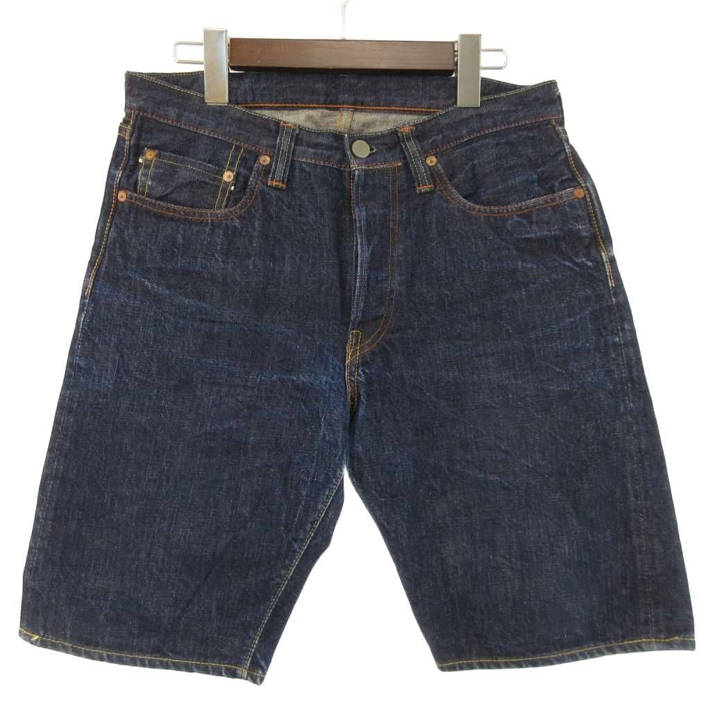 フルカウント FULLCOUNT 1904 5 Pocket Ecru Denim Shorts デニム ショートパンツ 30 インディゴ