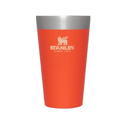 [スタンレー ]STANLEY スタッキング真空パイント 0.47L タンブラー 470ml 10-02282 オレンジe 17119de4