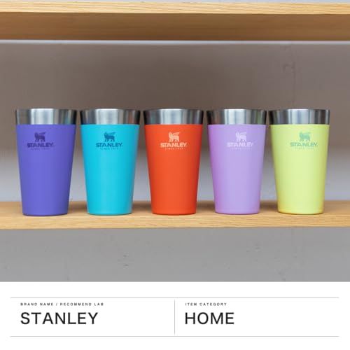 [スタンレー ]STANLEY スタッキング真空パイント 0.47L タンブラー 470ml 10-02282 オレンジe 17119de4