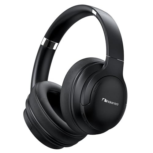 Nakamichi ヘッドホン Bluetooth 5.4 ANCノイズキャンセリング マイク内蔵 30時間連続再生 ワイヤレスヘッドホン 有線無線両用 マルチポイント 折りたたみ式 ヘッドセット OW1500ANCe 4dfd81f9