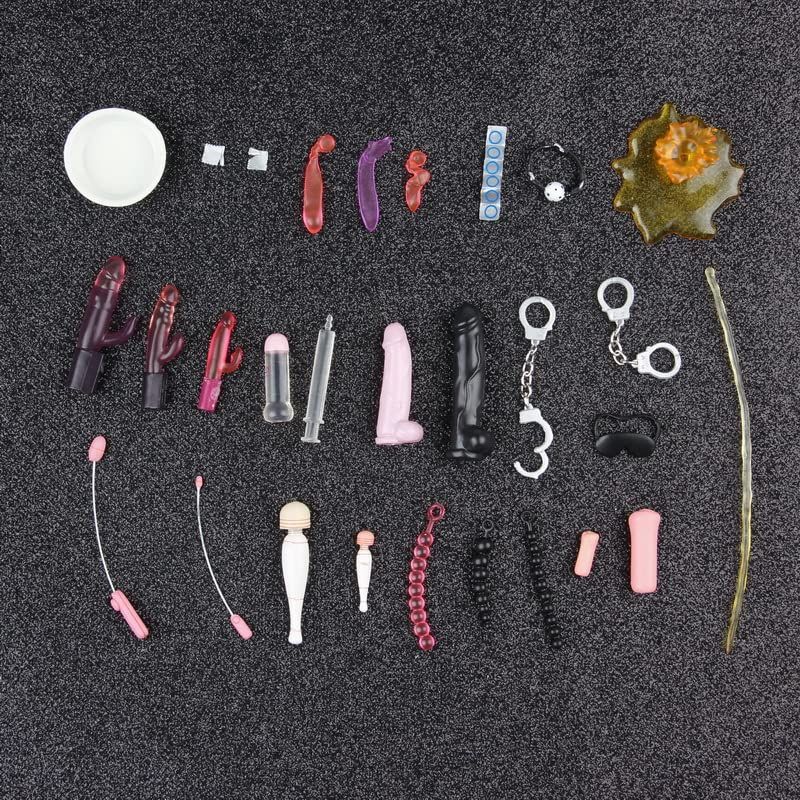 AIEKTOYS 1/6 素体 フィギュア ドール 用 コスプレ 陵辱恥育道具 道具 拘束+手枷+足枷JIAOUDOLL PHICENNに適用e 78595037