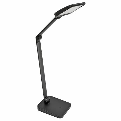 オーム(OHM)オーム電機 LEDデスクライトRa93 タッチ式スイッチ 620ルーメン 昼光色 3段階調光 角度調整 A形相当 ブラック ODS-LDR4KK 06-2200e 2341eb11 オーム(OHM)オーム電機 LEDデスクライトRa93 タッチ式スイッチ 620ルーメン 昼光色 3段階調光 角度調整 A形相当 ブラック ODS-LDR4KK 06-2200e 2341eb11