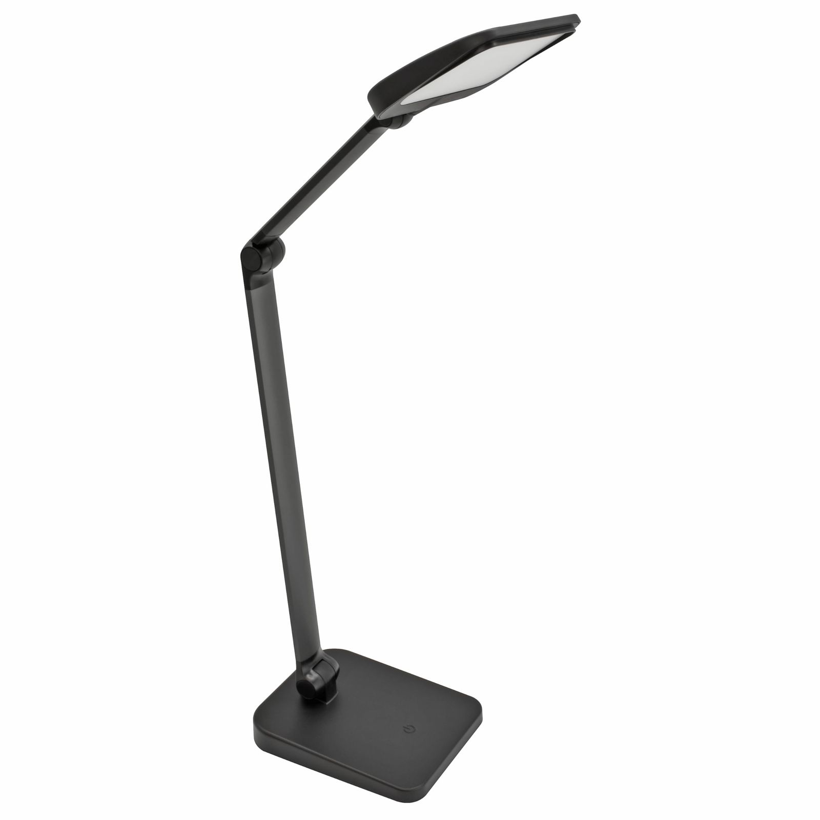 オーム(OHM)オーム電機 LEDデスクライトRa93 タッチ式スイッチ 620ルーメン 昼光色 3段階調光 角度調整 A形相当 ブラック ODS-LDR4KK 06-2200e 2341eb11