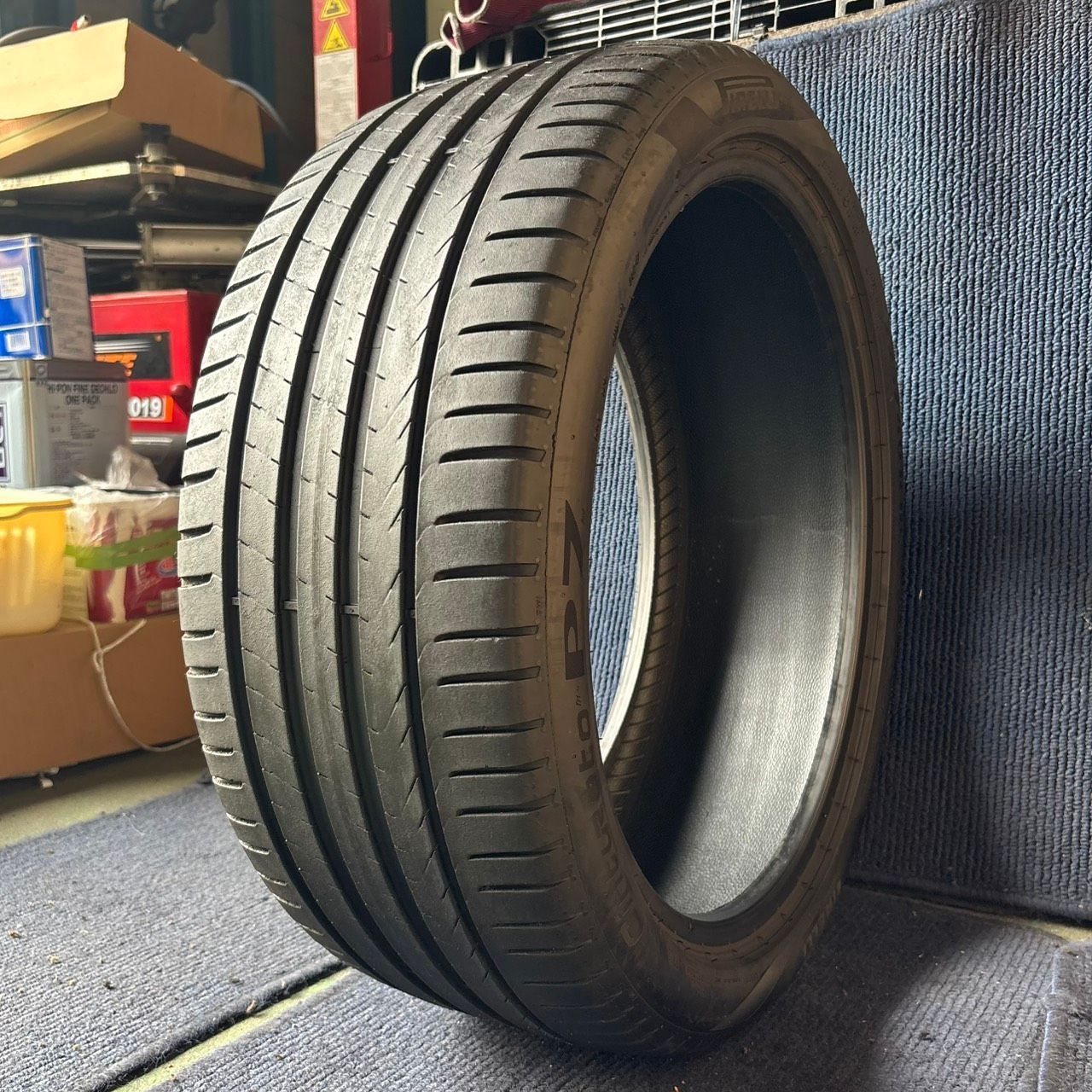☆送料無料☆【2024年製造】【溝6分山】PIRELLI Cinturato P7 1本 225/40R18 ASP3639