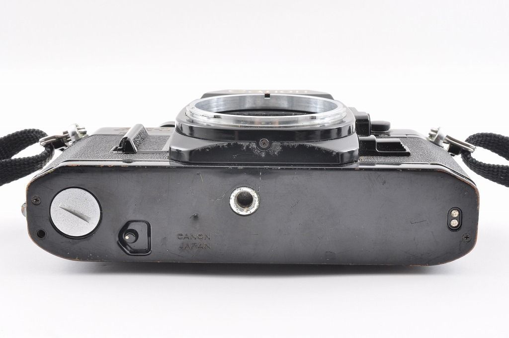2ヶ月保証付き】Canon AE-1 ブラック フィルム一眼レフ 動作品＃1548