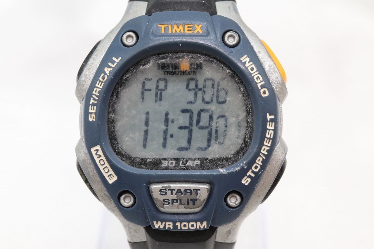 W172-217】動作品 電池交換済 TIMEX IRONMAN TRIATHLON タイメックス 