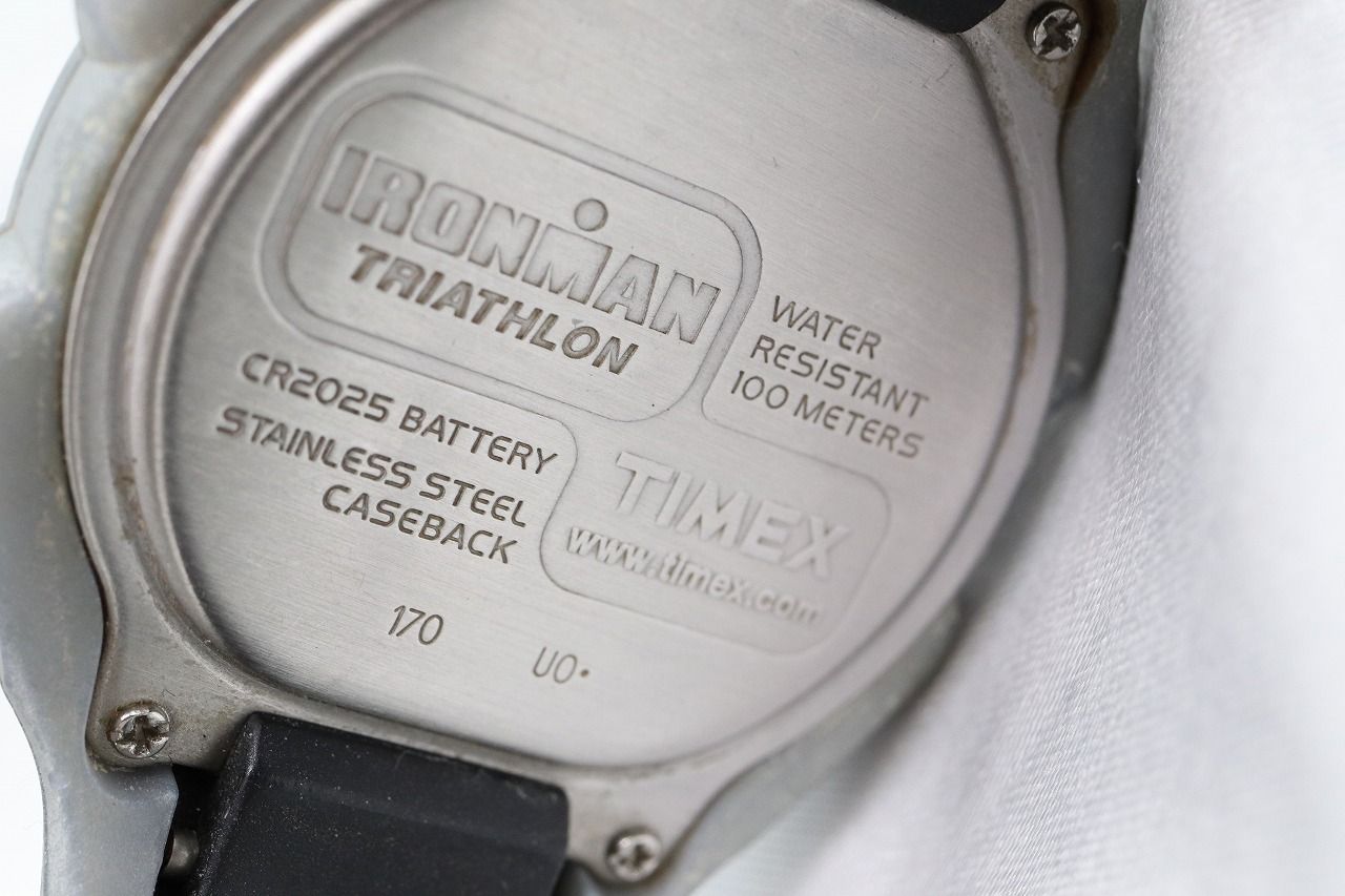 W172-217】動作品 電池交換済 TIMEX IRONMAN TRIATHLON タイメックス 