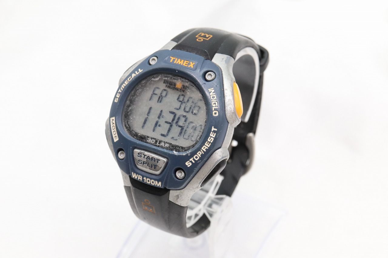 W172-217】動作品 電池交換済 TIMEX IRONMAN TRIATHLON タイメックス 