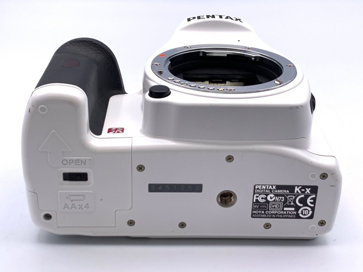 【中古】 【並品】 ペンタックス K-x ボディ ホワイト