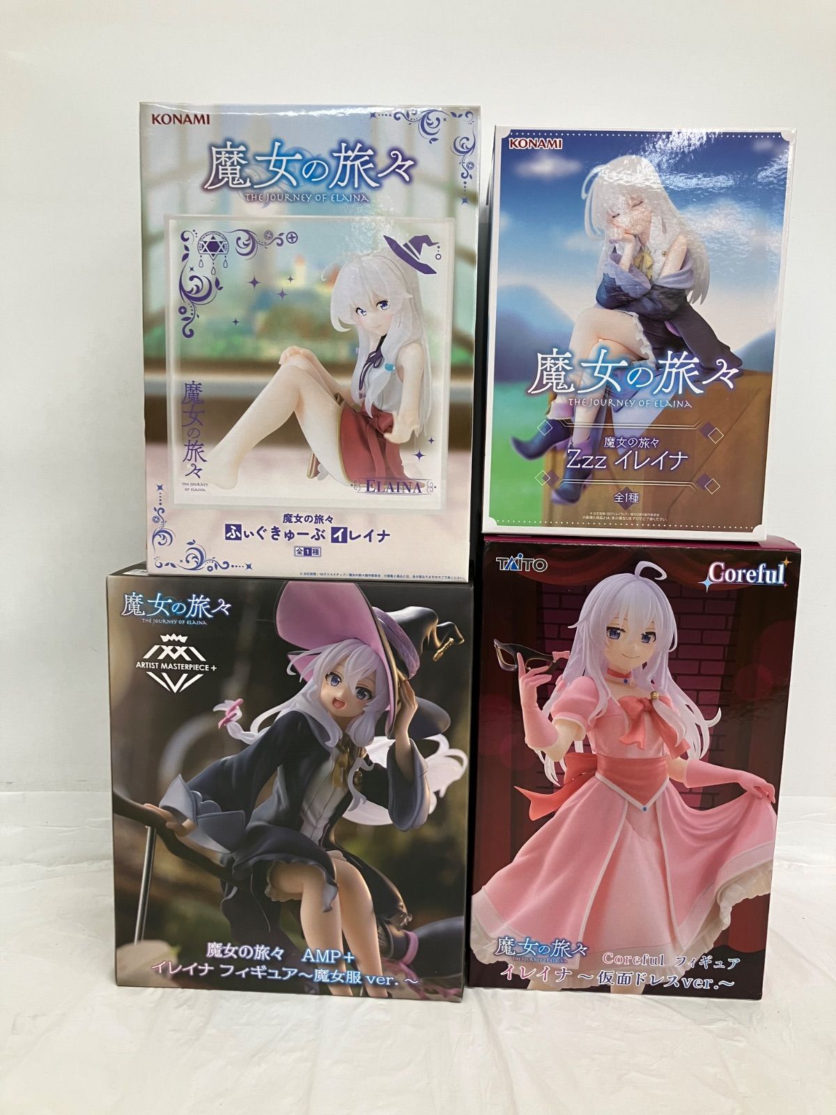 未開封 魔女の旅々イレイナ フィギュア 4種セット LF5C49 f107 - メルカリ
