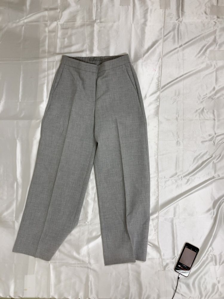 theory luxe セオリーリュクス グレー スラックス 36