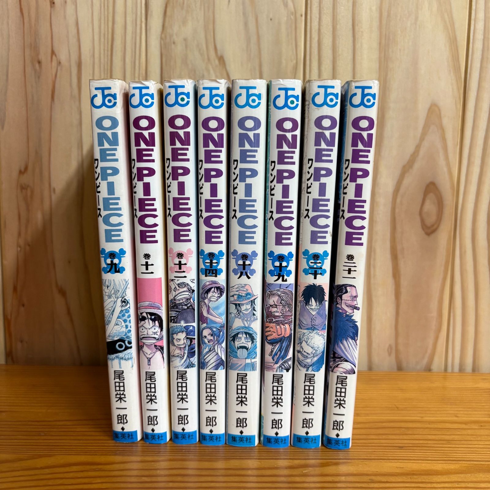 ONE PIECE ワンピース 9・11・12・14・18-21巻 尾田栄一郎 初版本あり