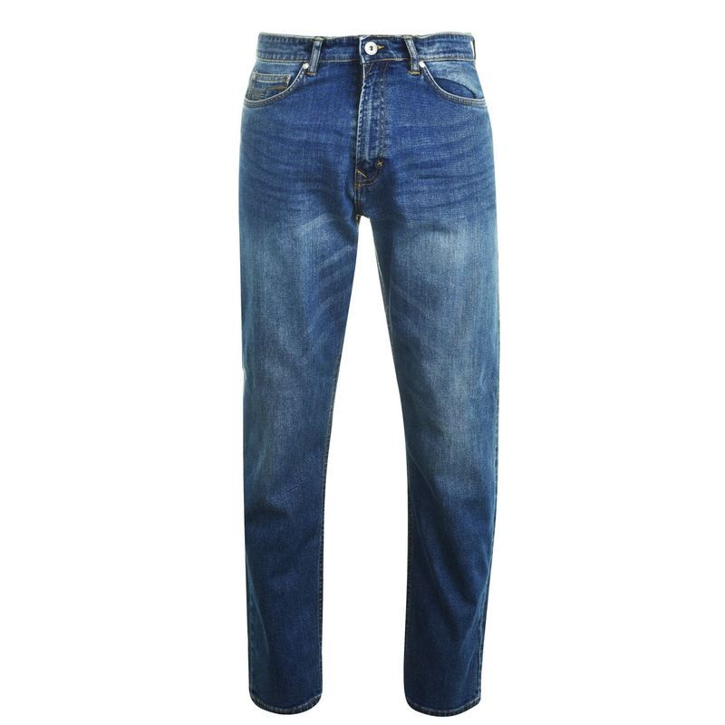 ファイヤートラップ メンズ ボトムス デニムパンツ ジーンズ Firetrap Rom Mens Jeans Reg Mid Wash