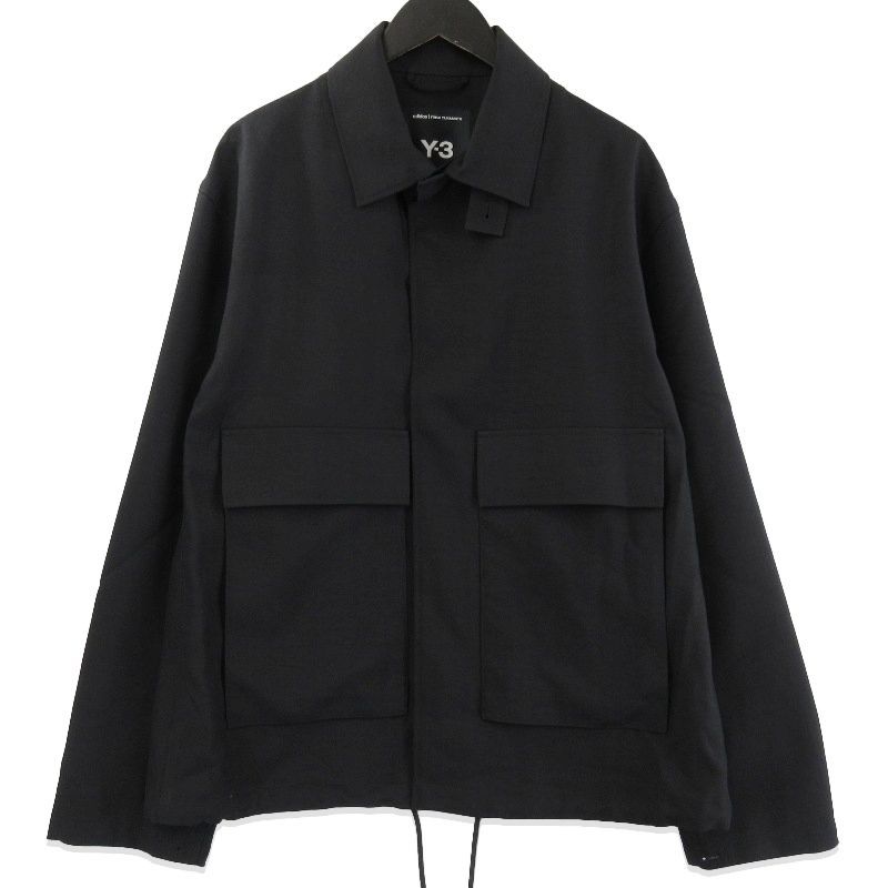 美品 Y-3 ワイスリー スポーツユニフォーム コーチジャケット JN4907 25SS SPORT UNIFORM COACH JACKET ブラック 黒 XS 71015837 13,125円