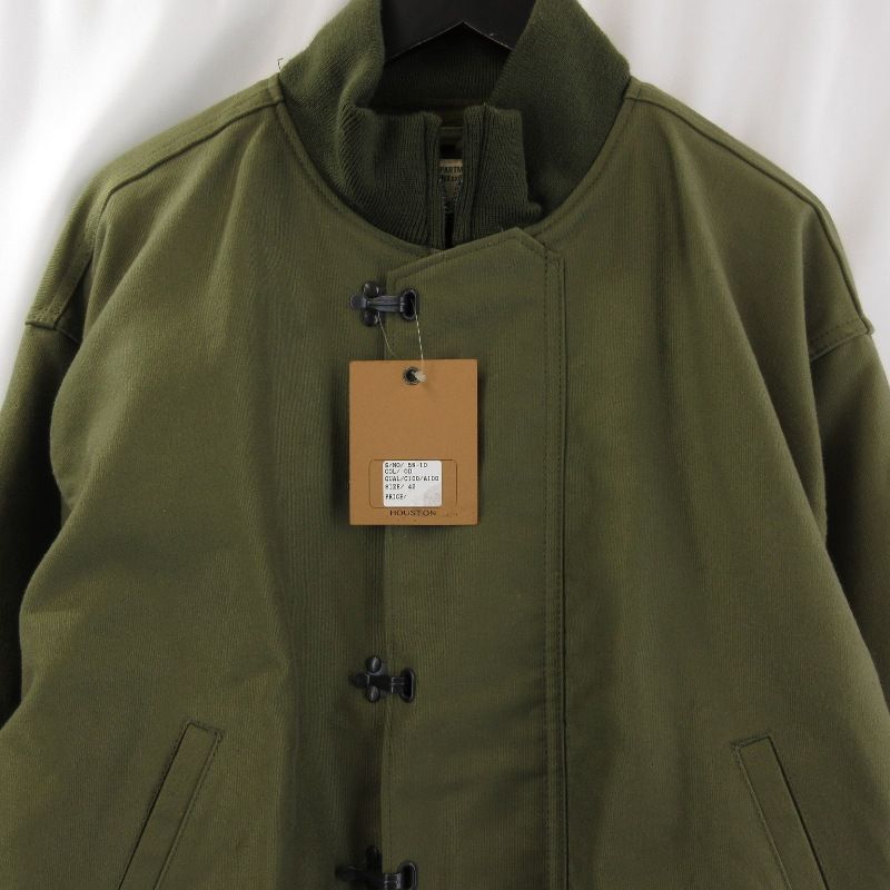 美品 HOUSTON ヒューストン デッキジャケット 5N-10 FMOD U.S.NAVY 