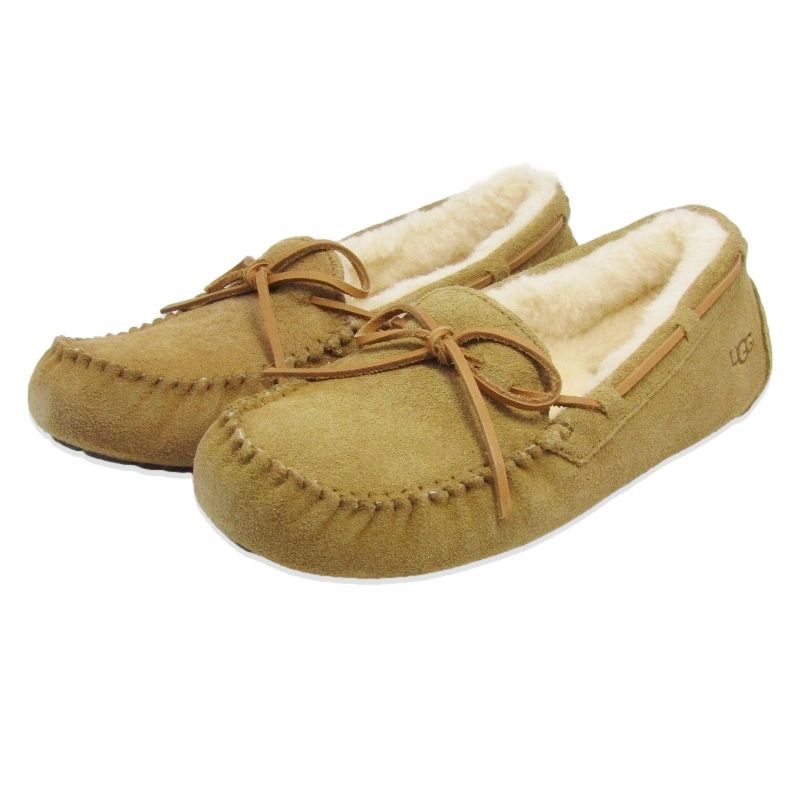 未使用 UGG アグ 26cm モカシン ムートン シューズ 1003390 オルセン