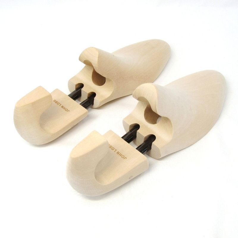 美品 JOHN LOBB ジョンロブ シューツリー 純正 木製シューキーパー