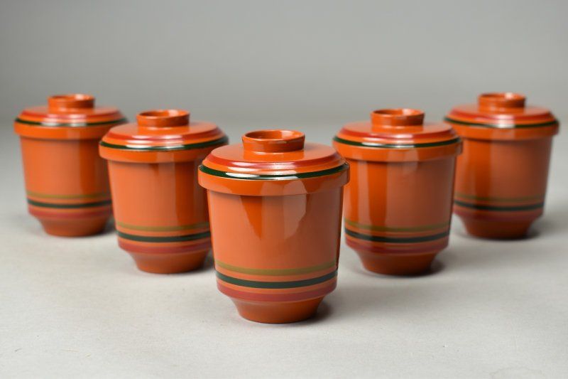 【蔵A6484b】平安象彦　朱塗　箸洗　五客　共箱 12,045円