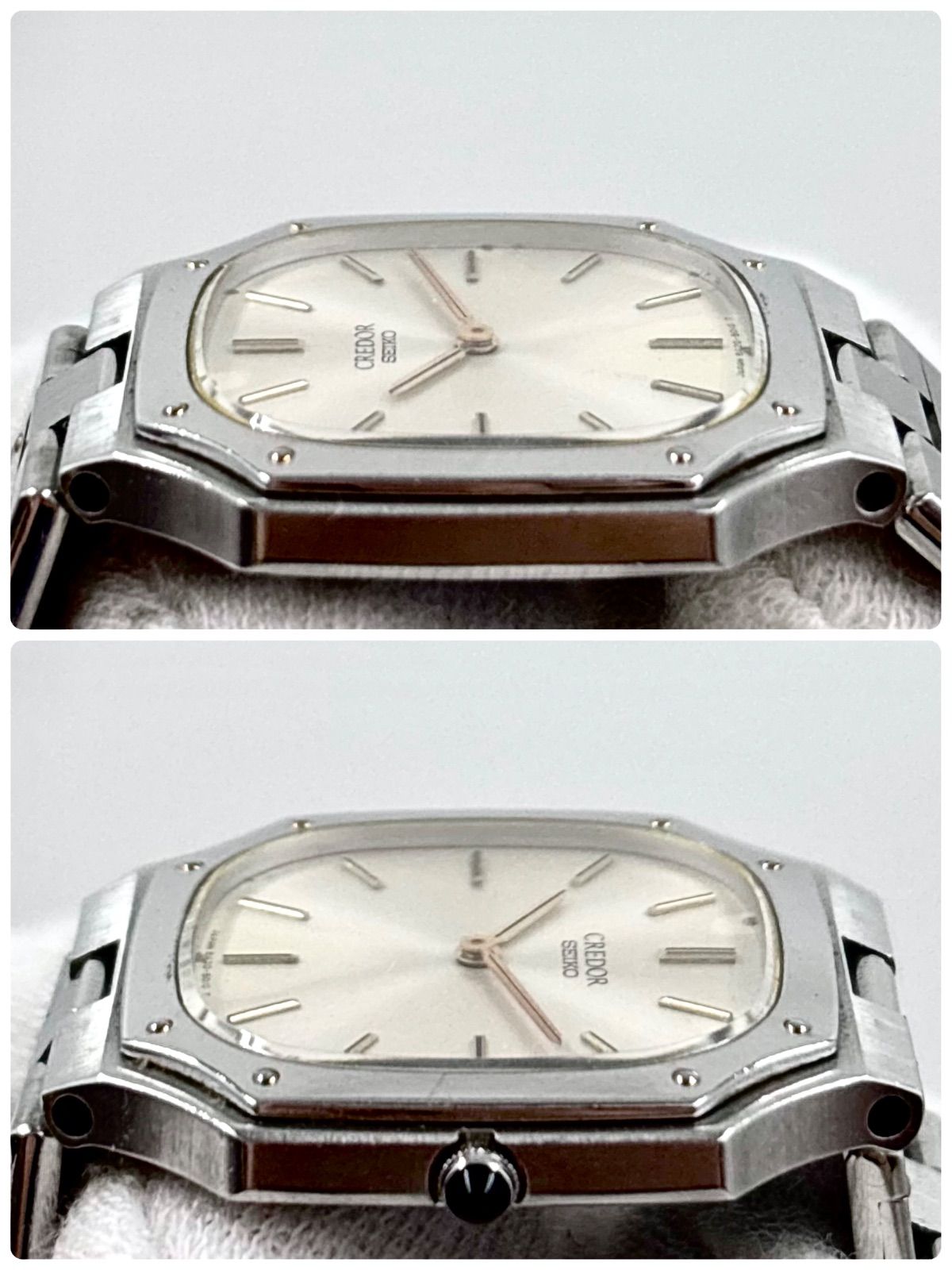 稼働】SEIKO/セイコー CREDOR/クレドール 腕時計 クォーツ オクタゴン