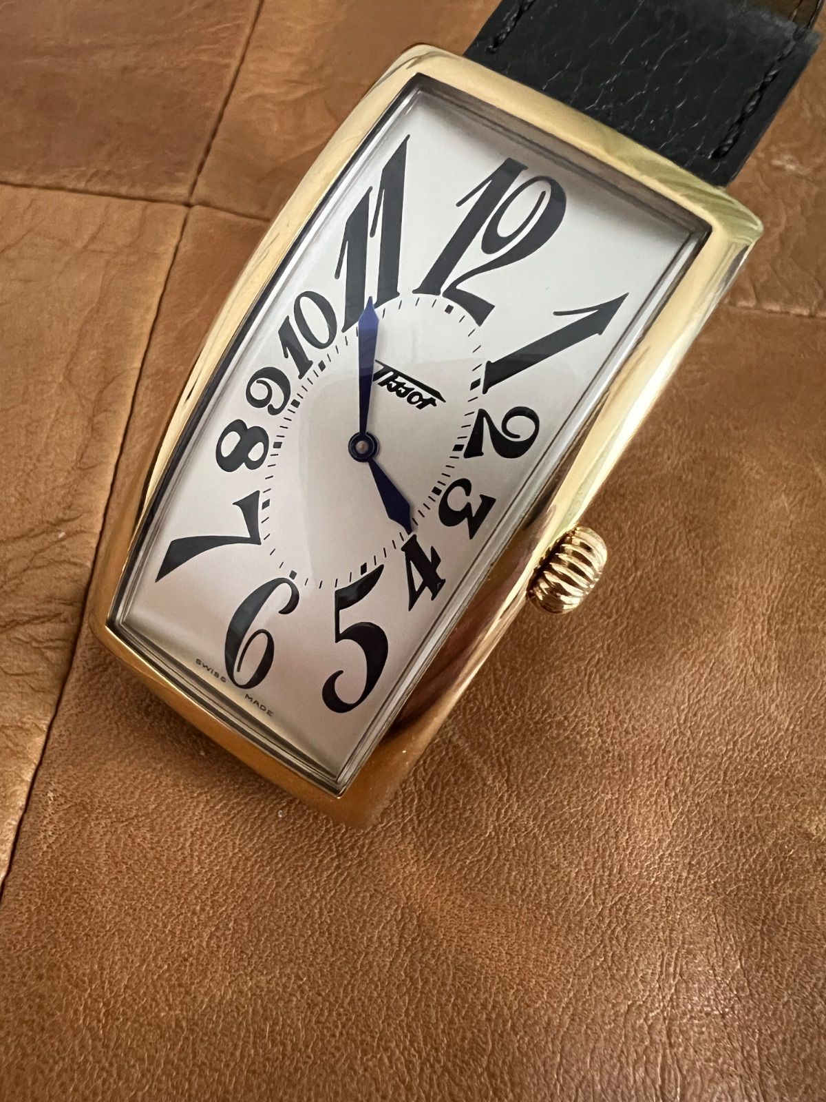 ジャンク品！ティソ バナナウォッチ☆メンズ☆不動品☆ - メルカリ