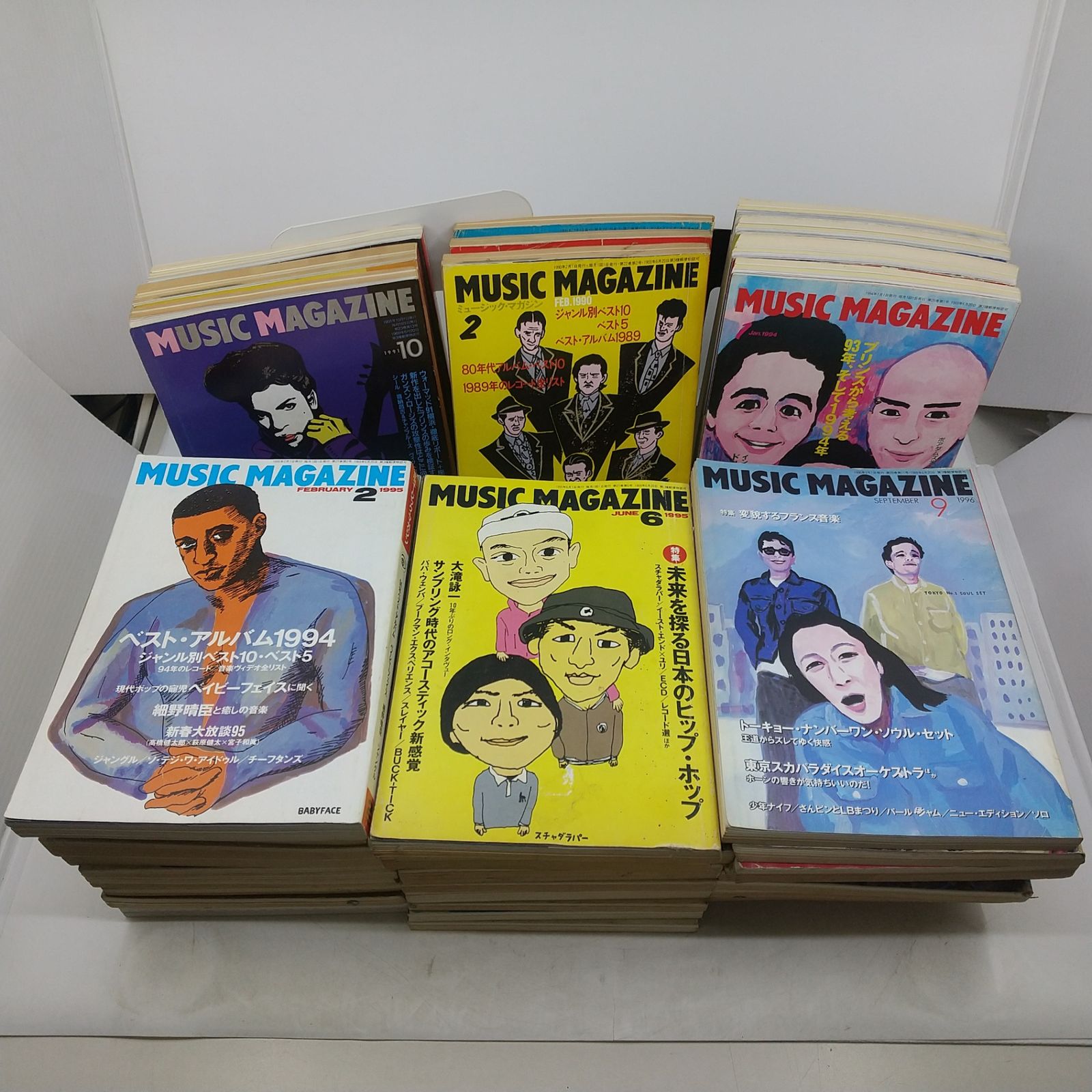 ミュージックマガジン　まとめ売り まとめ売り】ミュージックマガジン 40冊まとめ売り 1990年代~2000年代