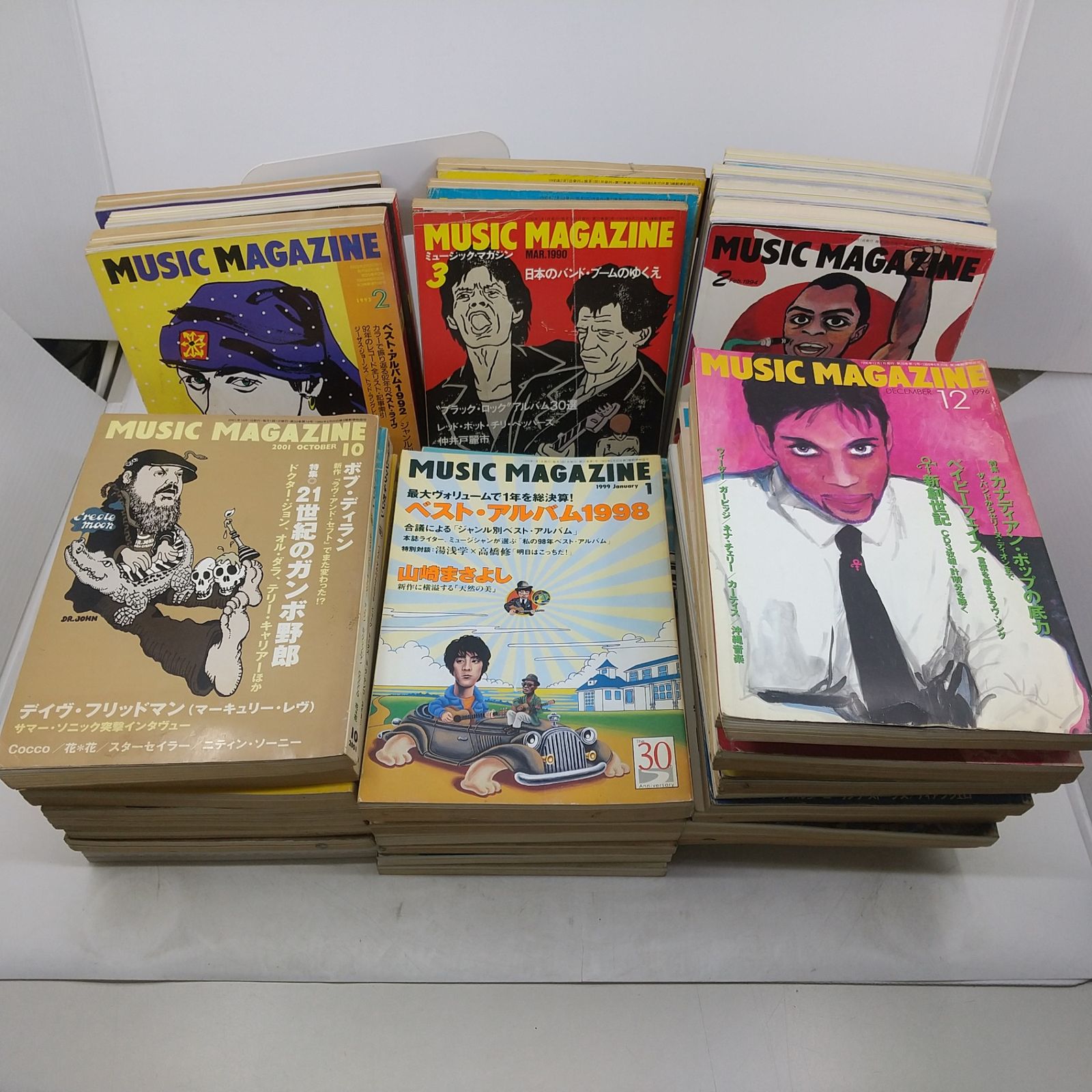 ミュージックマガジン　まとめ売り まとめ売り】ミュージックマガジン 40冊まとめ売り 1990年代~2000年代