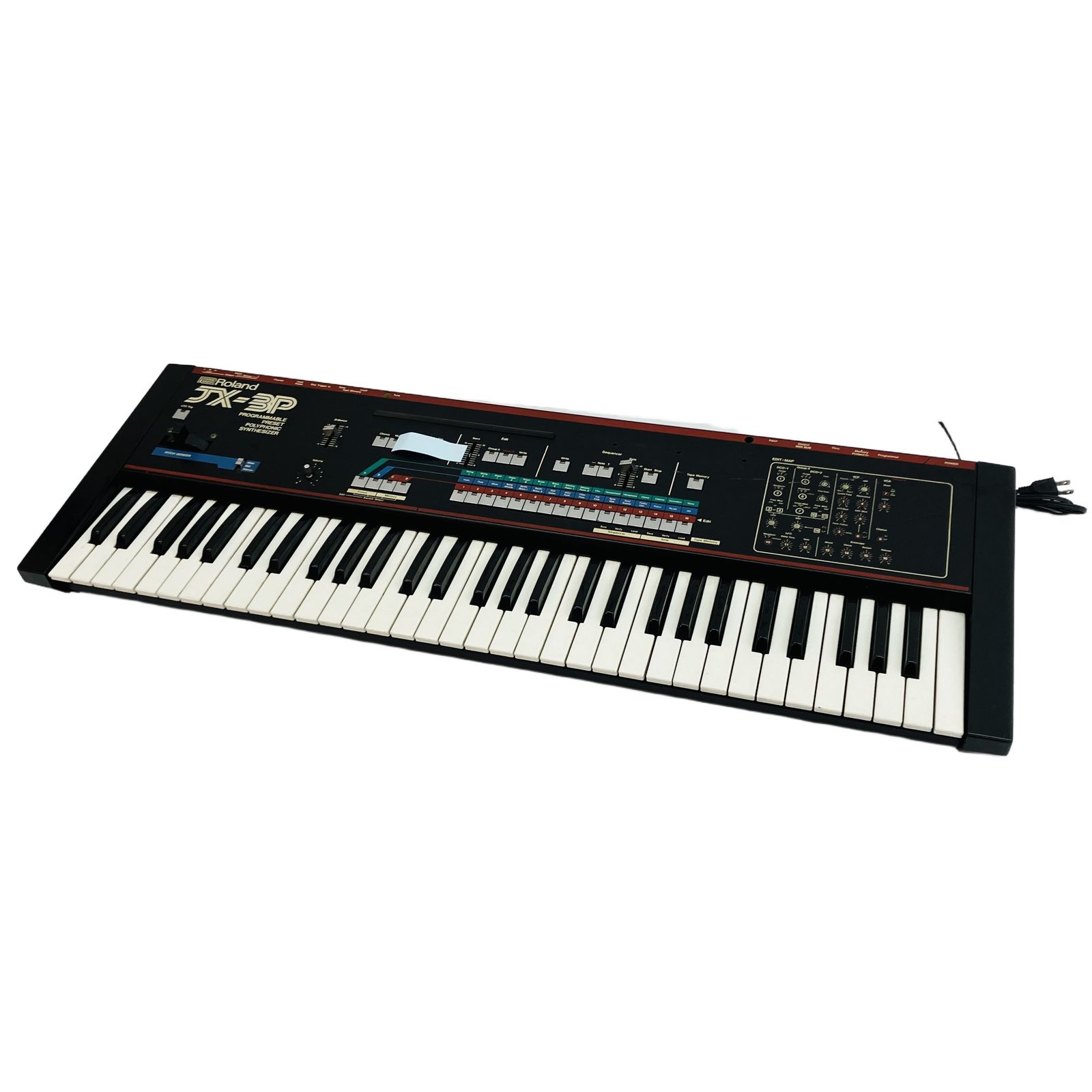 Roland ローランド シンセサイザー キーボード JX-3P & プログラマー PG-200 ジャンク C11266276