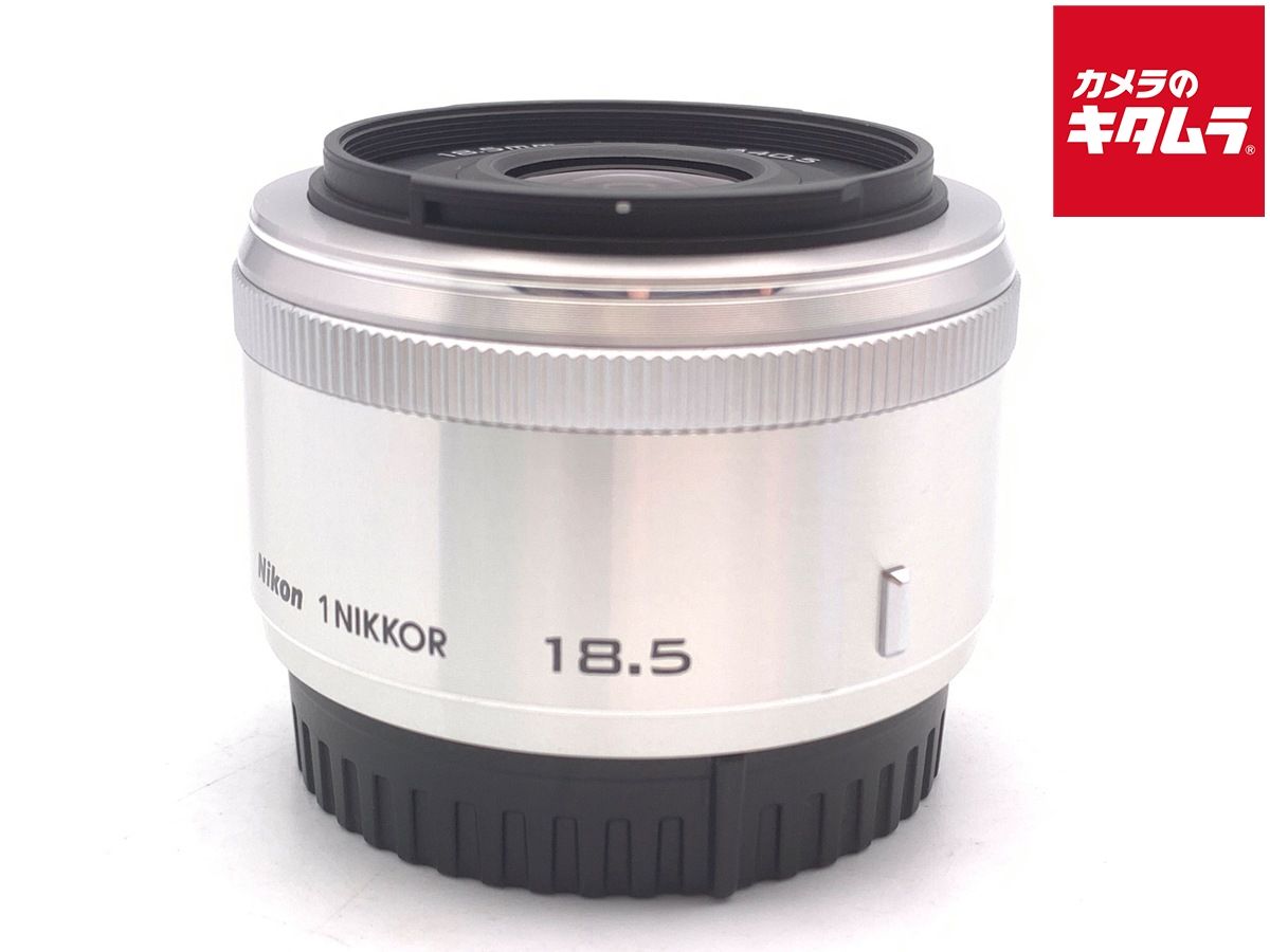 【中古】 【良品】 ニコン 1 NIKKOR 18.5/1.8 シルバー