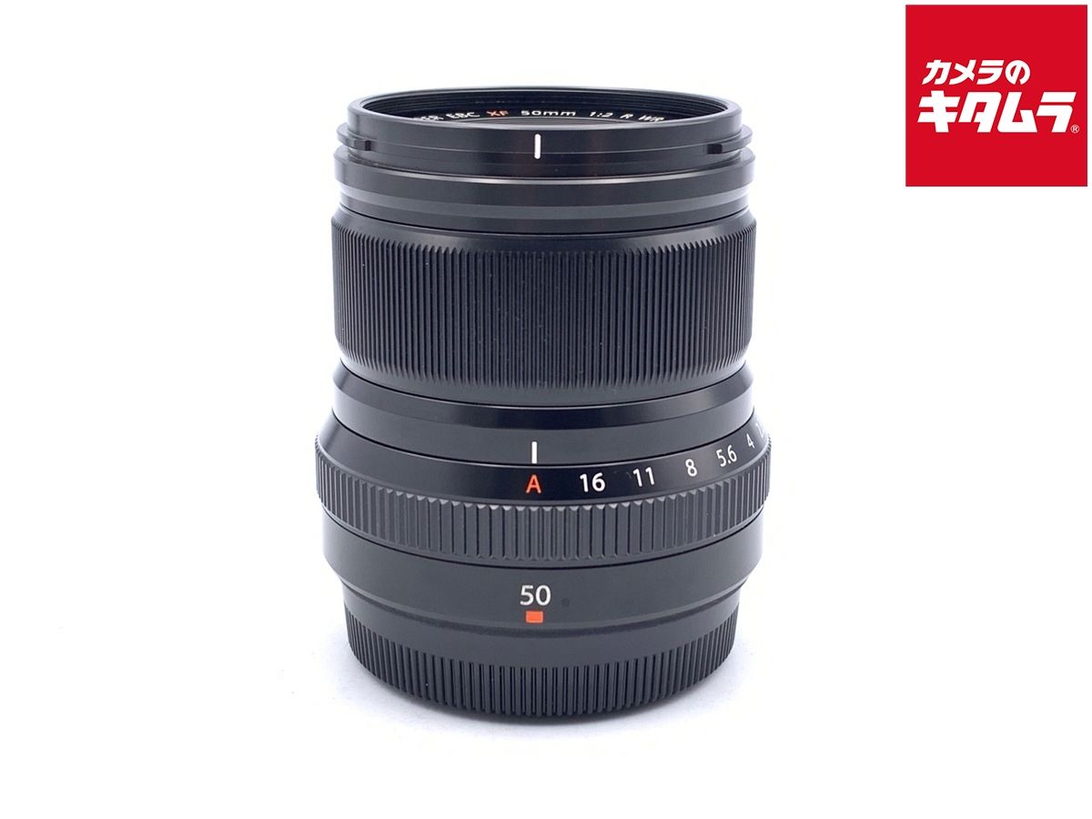 【中古】 【良品】 フジフイルム XF50mm F2 R WR ブラック