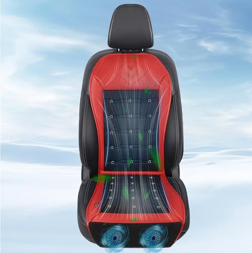 シートクーラー 車 クールシート 車用 【三段階風量調節＆メモリー機能＆自動機能】 お尻から首元まで蒸れない アイスシルク素材 ハニカム構造 ドライブ 通勤 旅行 運転手 DC12V対応 3色選択可能 保証書付(沖縄・離島の方不可) ae78a341