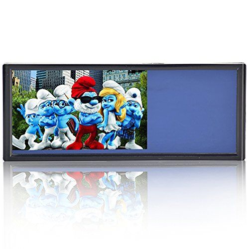 LOSKAルームミラーモニター7インチタッチボタン12V/24V対応 解像度800*480 AV1/AV2系統映像入力 バックカメラ連動機能バックミラーモニター(沖縄・離島の方不可) 8f02469b