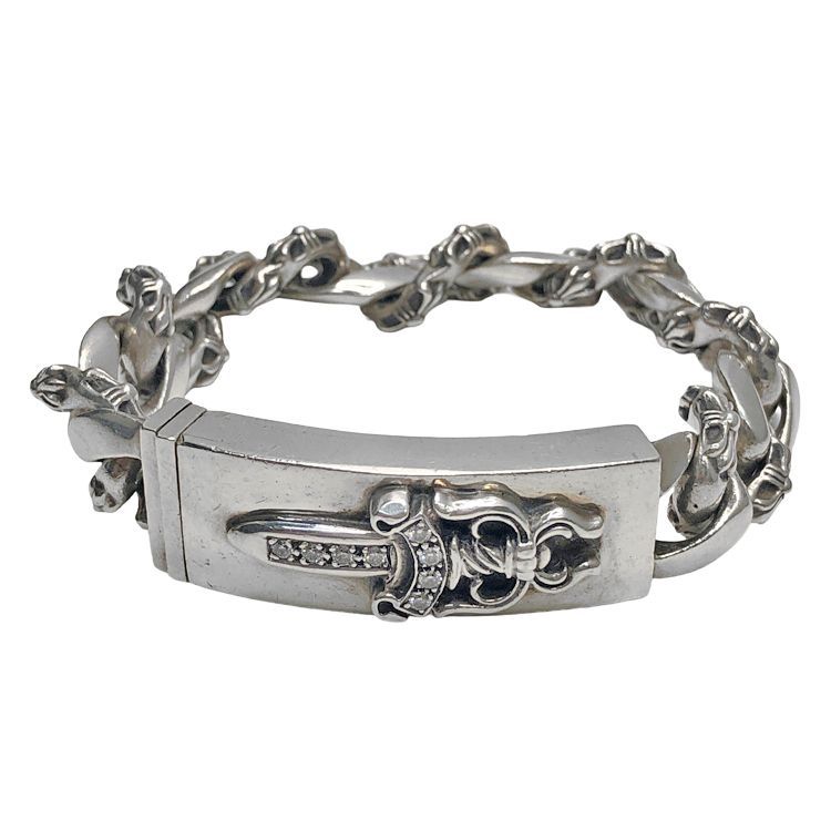 Chrome Hearts クロムハーツ 13LINK DAGGER ID P DMND ダガーID