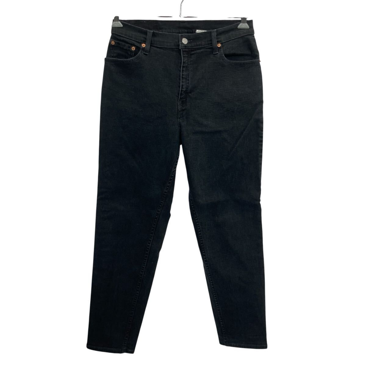00s Levi's 550 デニムパンツ 12 ブラック リーバイス ジップアップ 00年製 紙タグ リラックスフィット アメカジ ジーンズ 2603-254