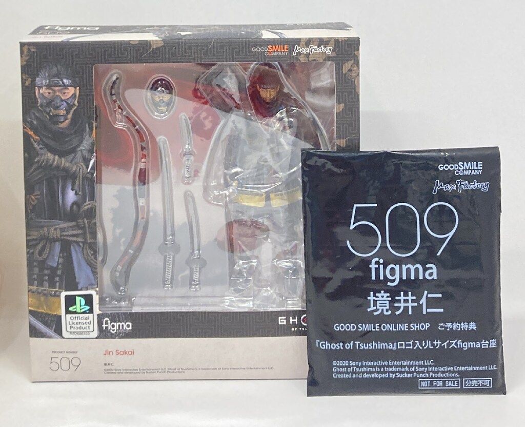 GOOD SMILE COMPANY figma Ghost of Tsushima 境井仁 特典付 509