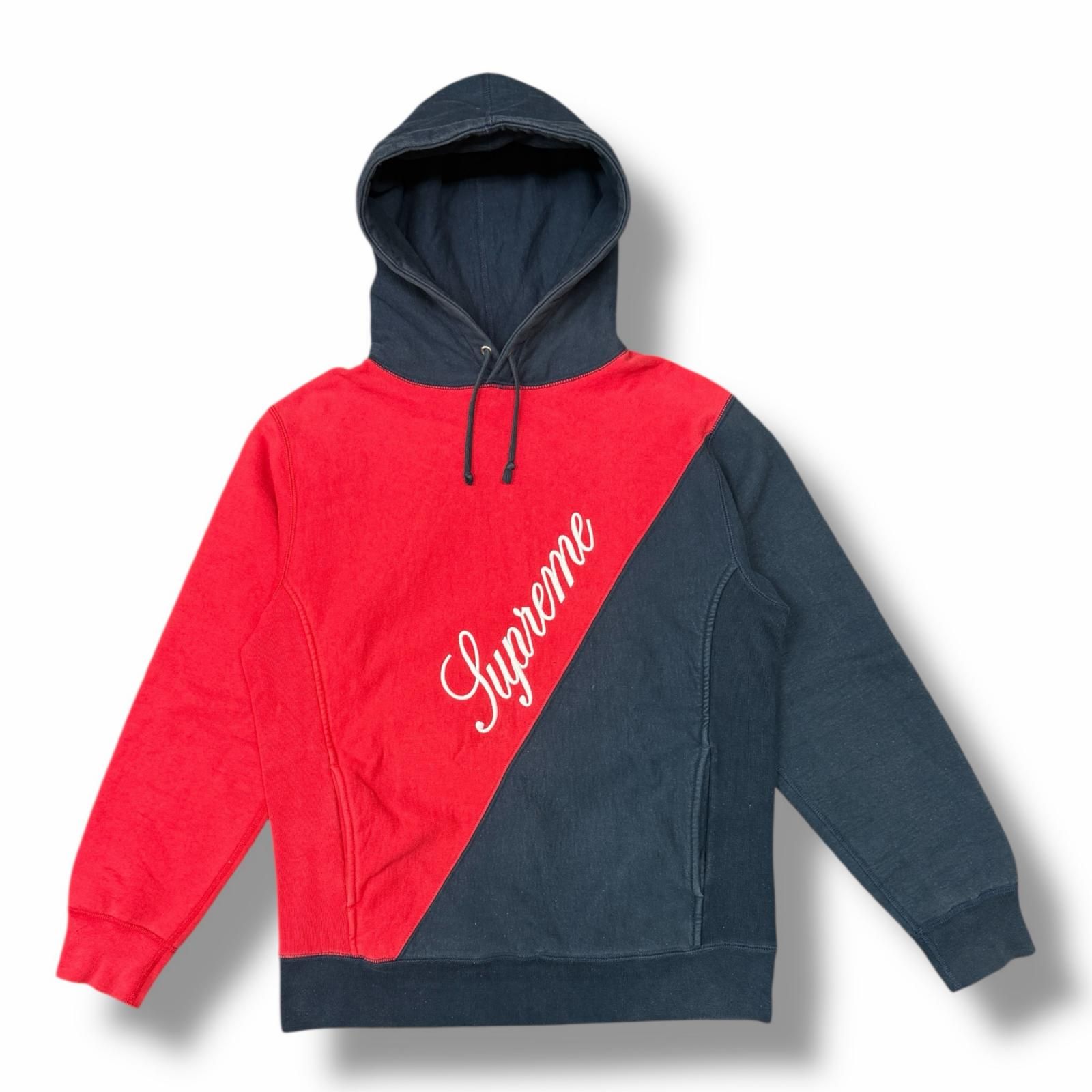Supreme 12AW Split Pullover スプリットフーディー スウェットパーカー シュプリーム レッド L （10476M）