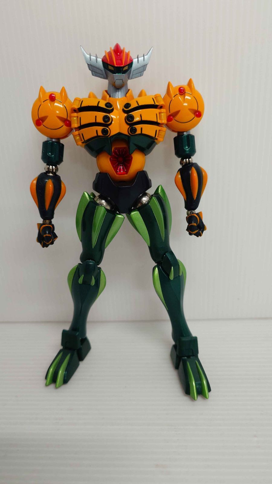 【開封品】超合金魂 GX-42 鋼鉄神ジーグ「鋼鉄神ジーグ」【ゆるみ、べたつき等有】