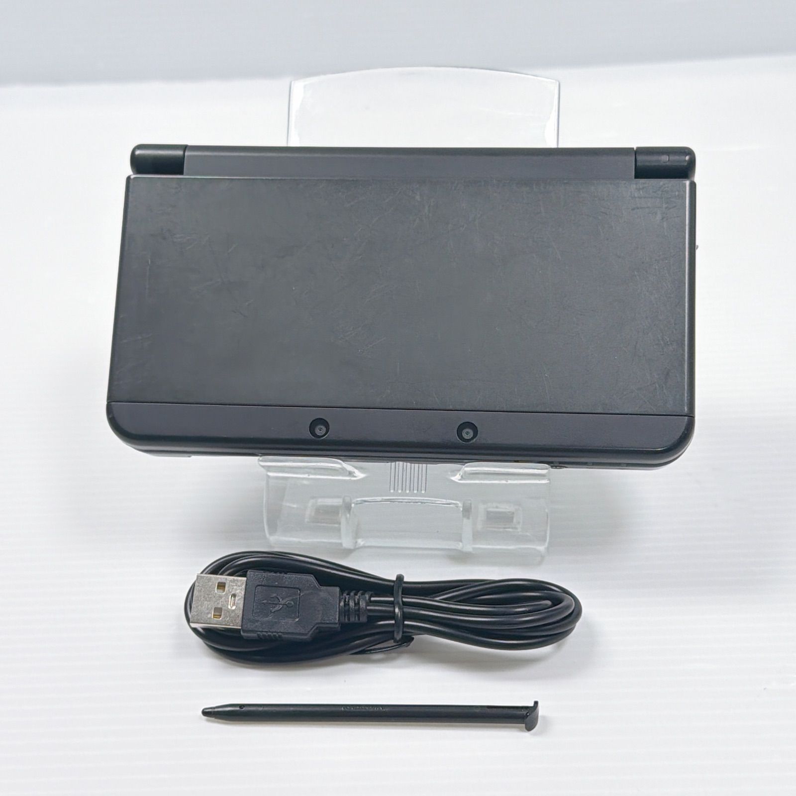 new ニンテンドー 3DS ブラック 良品 遊べるセット 動作確認済み 画面