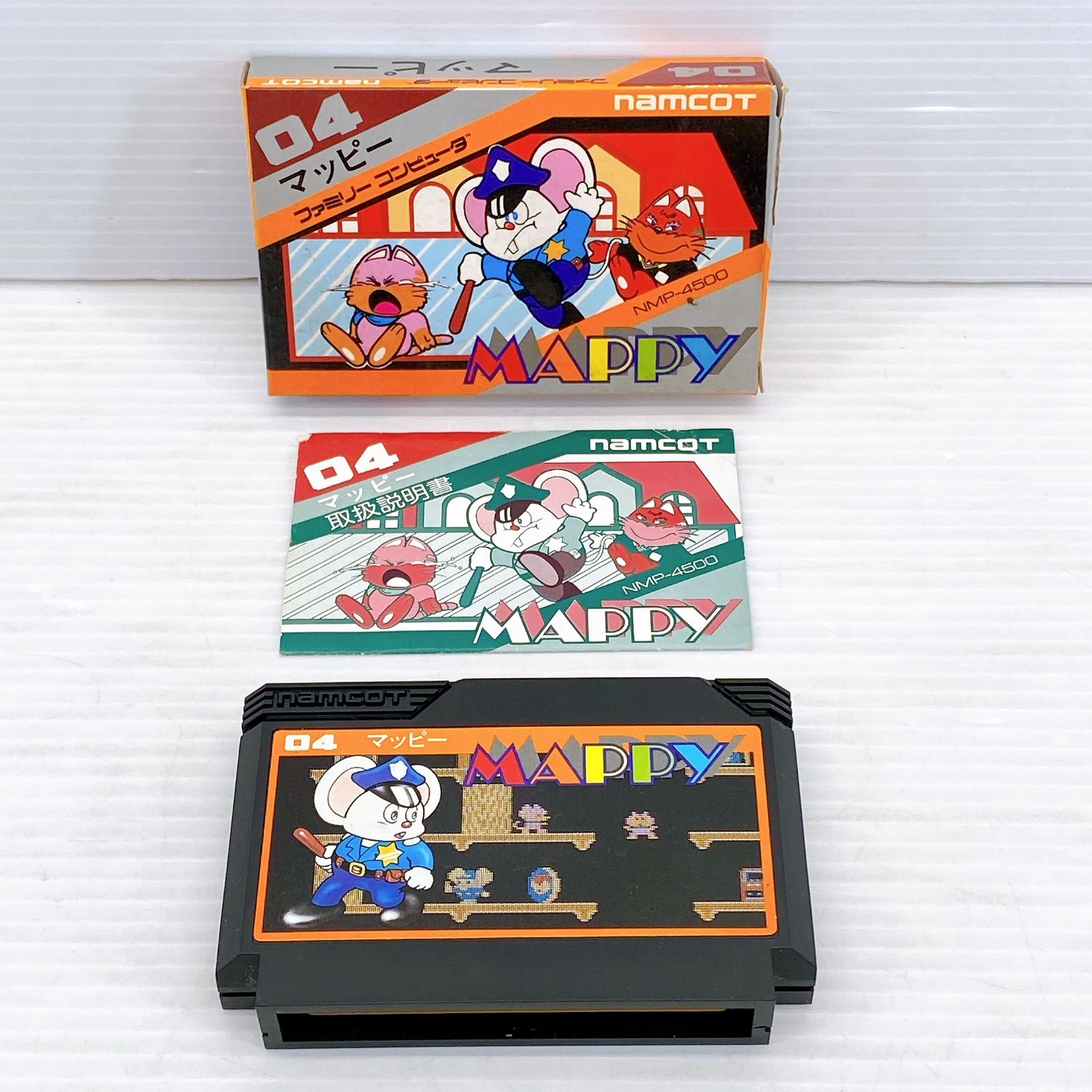 ◇【箱・取扱い説明書付き】FC namcot 04 マッピー 中古品◇ - メルカリ
