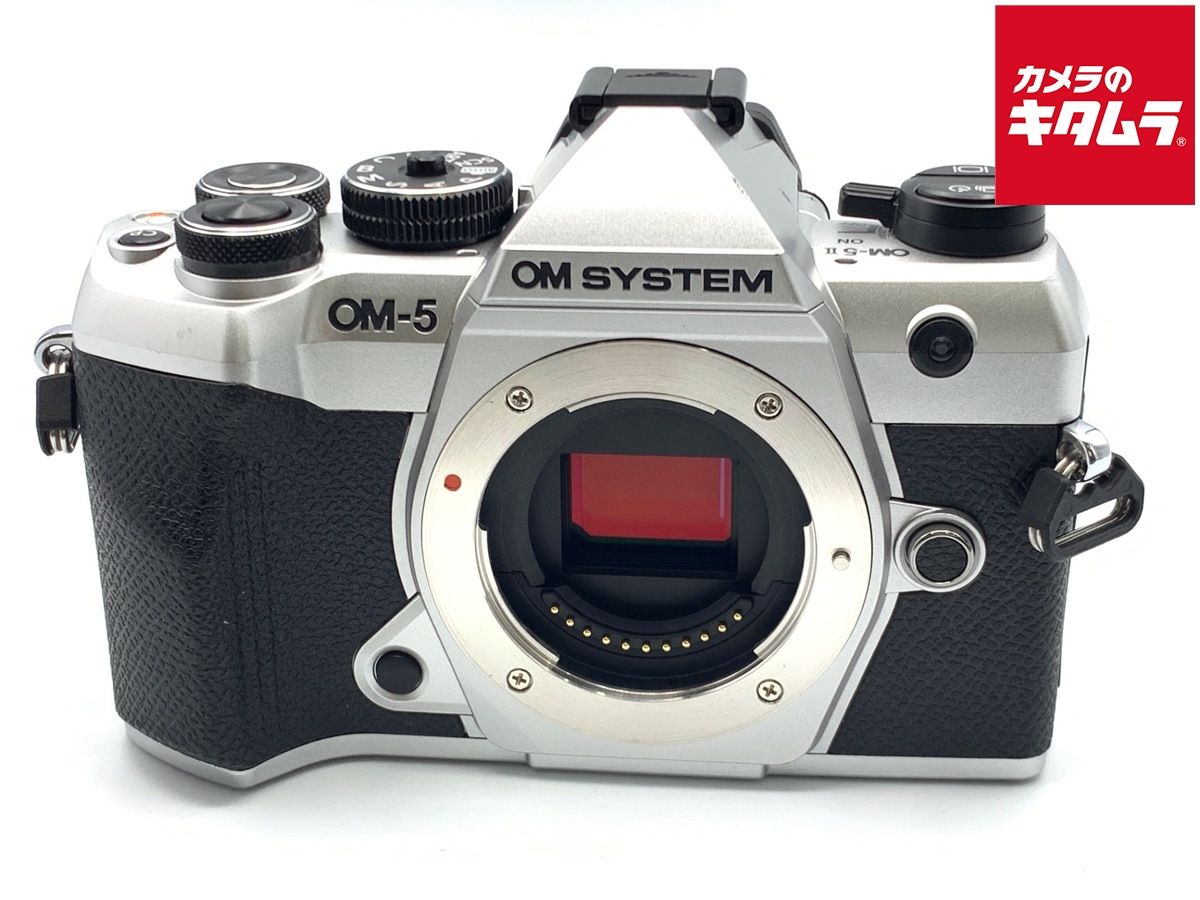 【中古】 【良品】 OM SYSTEM OM-5 Mark II ボディ シルバー