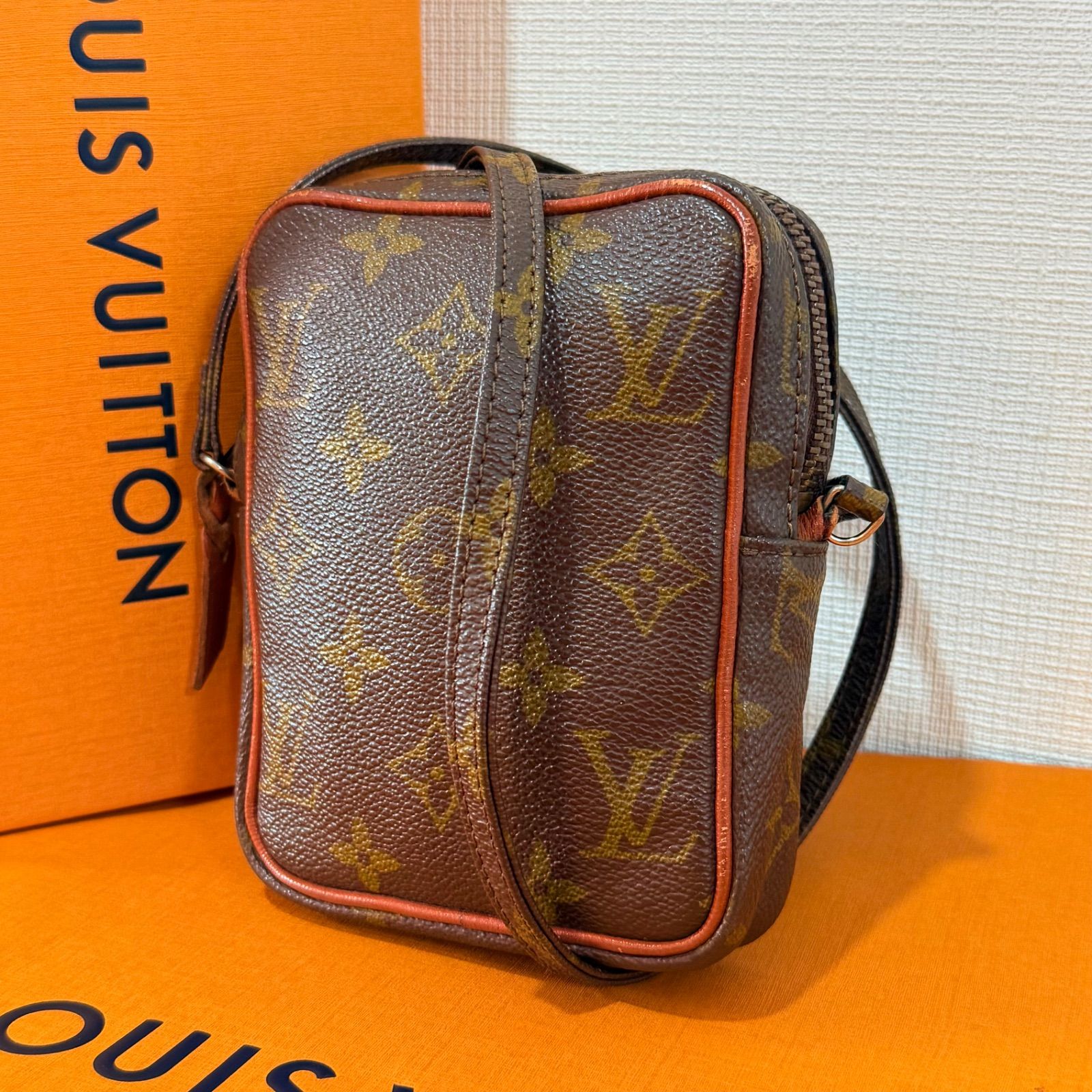 LOUIS VUITTON ルイヴィトン ミニダヌーブ モノグラム 美品 - メルカリ