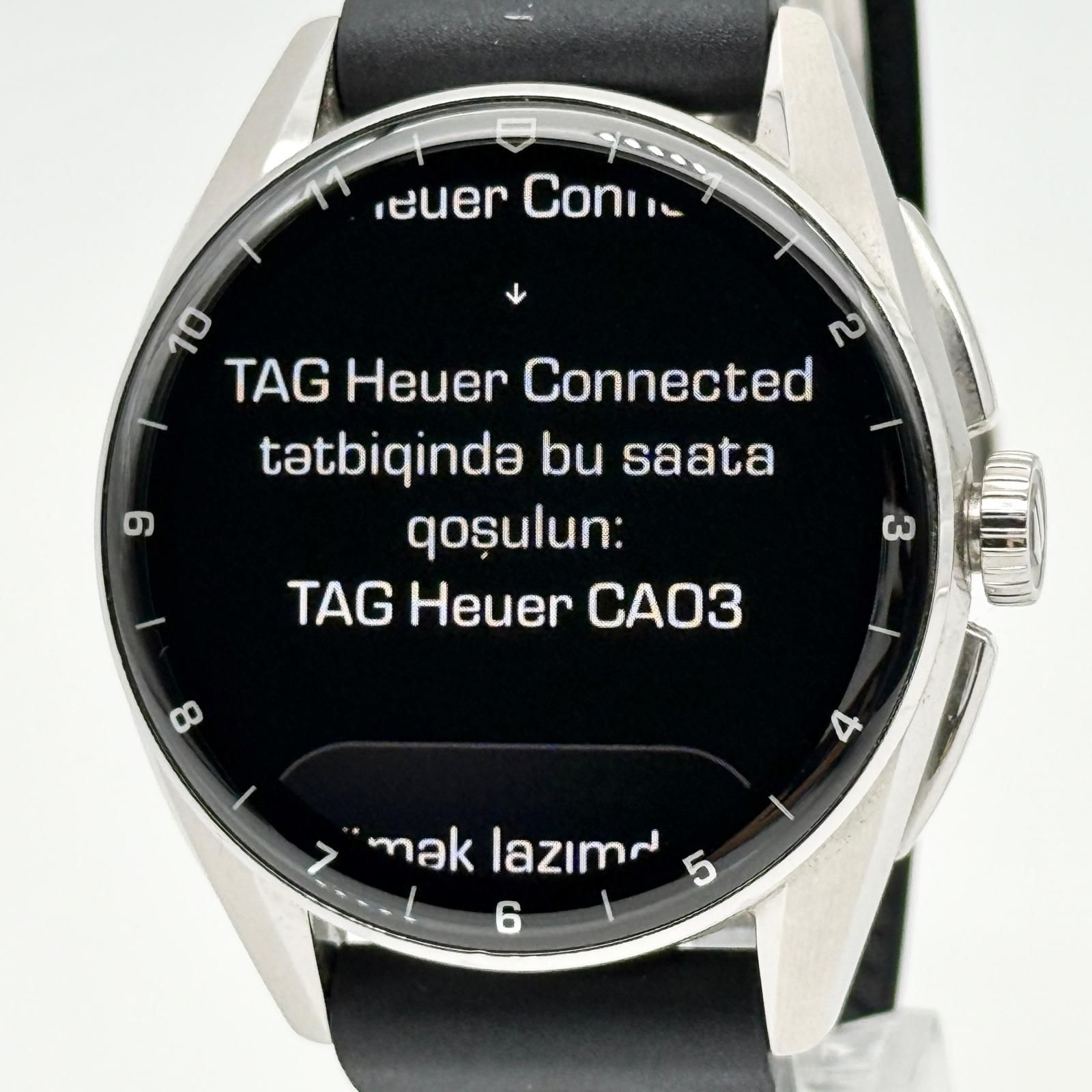 TAG HEUER タグホイヤー コネクテッド キャリバーE4 デジタル文字盤 